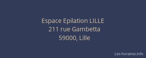 Espace Epilation LILLE