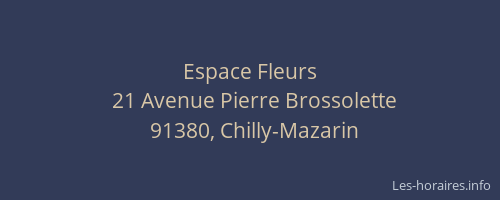 Espace Fleurs