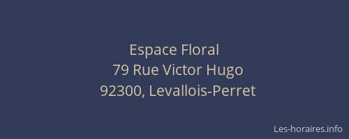 Espace Floral