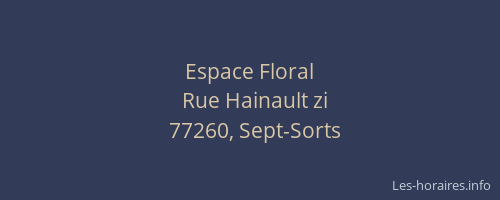 Espace Floral