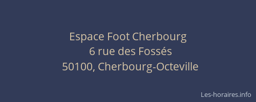 Espace Foot Cherbourg
