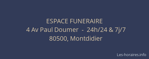 ESPACE FUNERAIRE