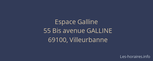 Espace Galline