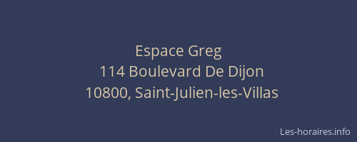 Espace Greg
