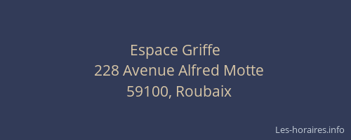 Espace Griffe