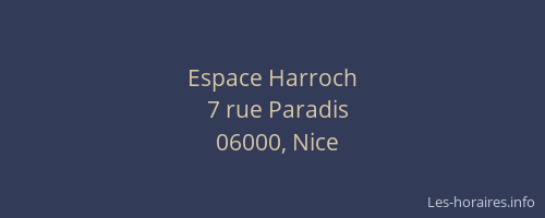 Espace Harroch
