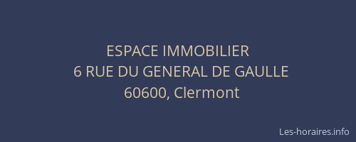 ESPACE IMMOBILIER