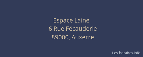 Espace Laine