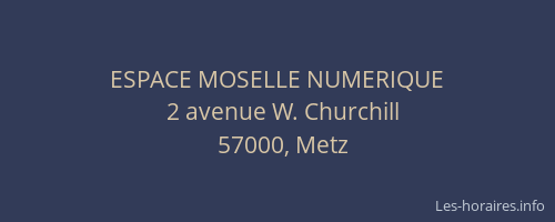 ESPACE MOSELLE NUMERIQUE