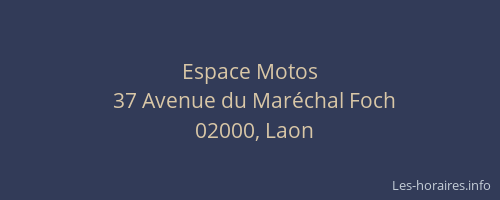 Espace Motos