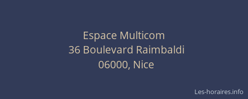 Espace Multicom