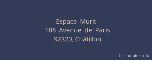 Espace  Murit