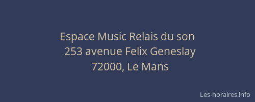 Espace Music Relais du son