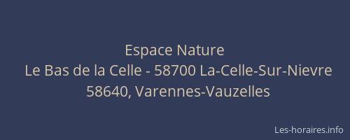 Espace Nature