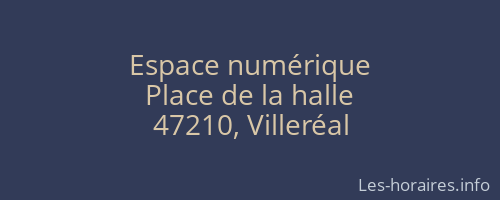 Espace numérique