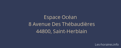 Espace Océan