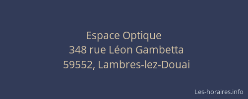Espace Optique