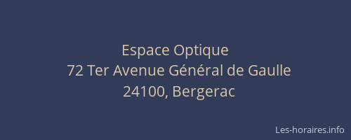 Espace Optique