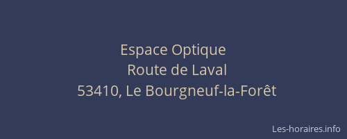 Espace Optique