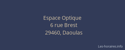 Espace Optique