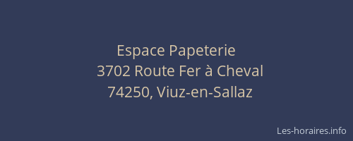 Espace Papeterie