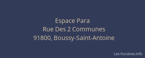 Espace Para