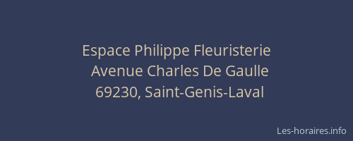 Espace Philippe Fleuristerie
