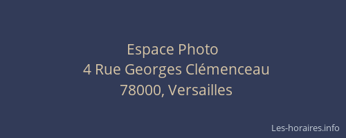 Espace Photo
