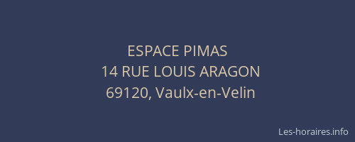 ESPACE PIMAS