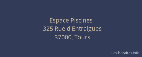 Espace Piscines