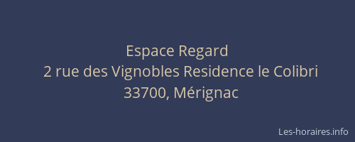Espace Regard