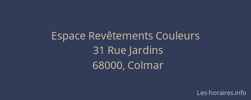 Espace Revêtements Couleurs