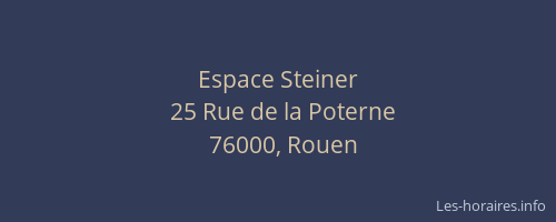 Espace Steiner