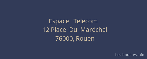 Espace   Telecom