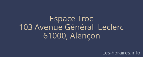 Espace Troc