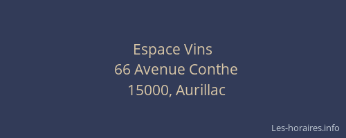 Espace Vins