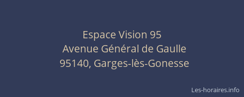 Espace Vision 95