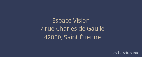Espace Vision