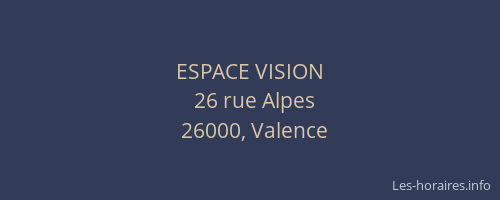 ESPACE VISION