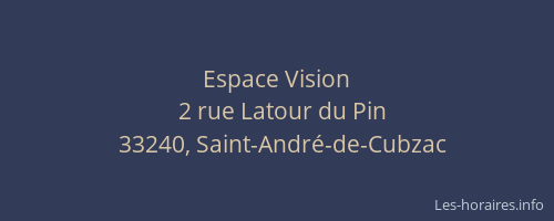 Espace Vision