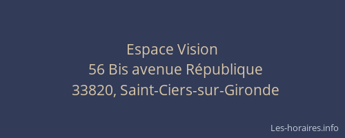 Espace Vision