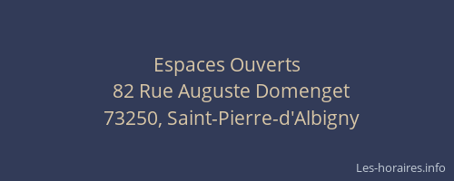 Espaces Ouverts