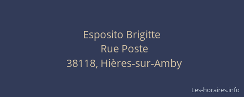 Esposito Brigitte