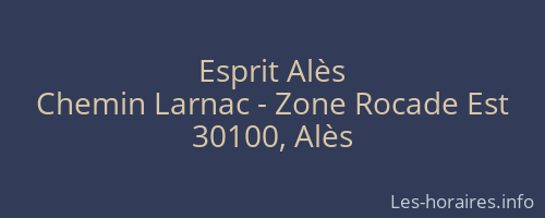 Esprit Alès