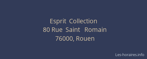 Esprit  Collection
