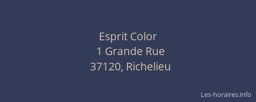 Esprit Color