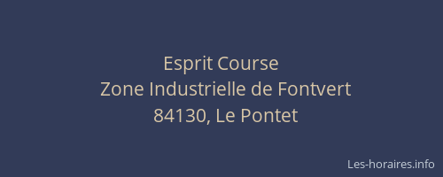 Esprit Course
