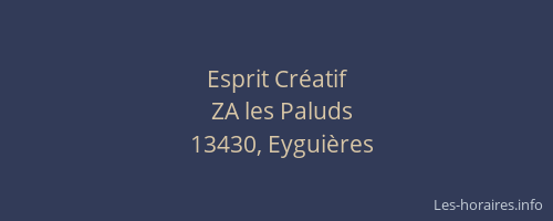 Esprit Créatif