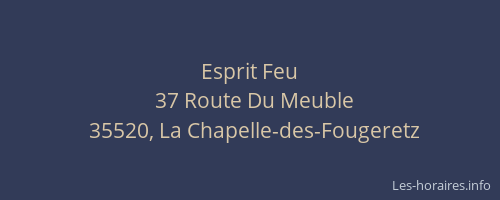 Esprit Feu