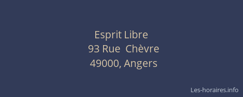 Esprit Libre